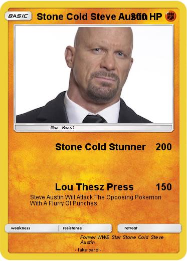 Pokemon Stone Cold Steve Austin