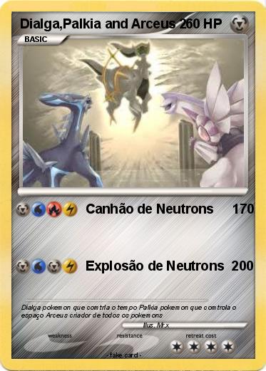 Pokemon Dialga,Palkia and Arceus 2