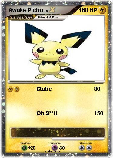 Pokemon Awake Pichu