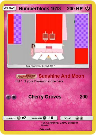 Pokemon Numberblock 1613