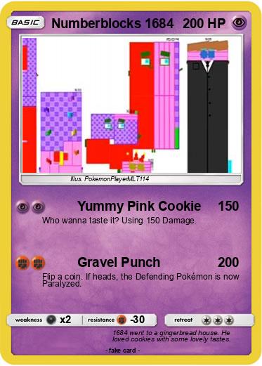 Pokemon Numberblocks 1684