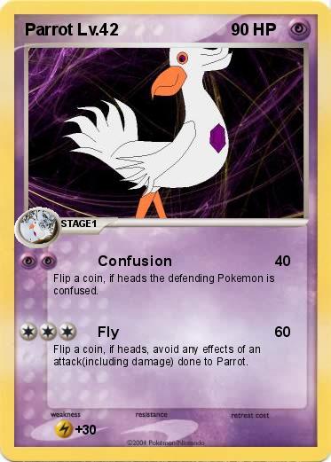 Pokemon Parrot Lv.42