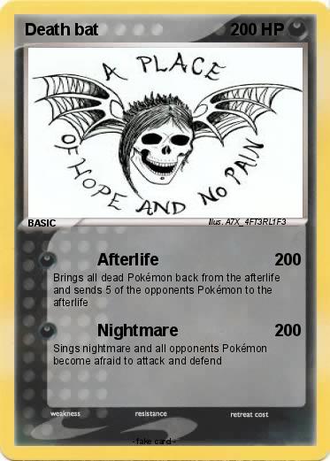 Pokemon Death bat