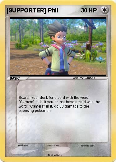Pokemon [SUPPORTER] Phil