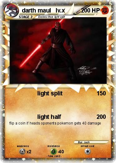 Pokemon darth maul   lv.x