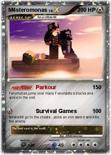 Pokemon M4steromonas