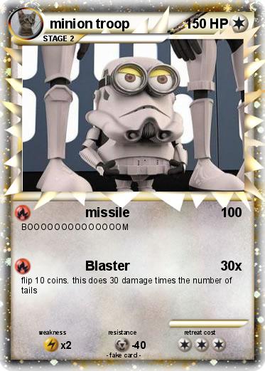 Pokemon minion troop