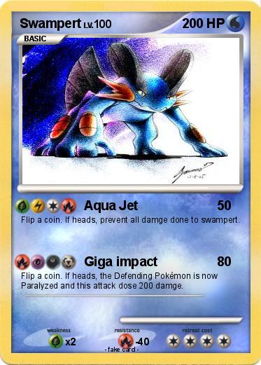 Pokemon Swampert Pokemon Swampert