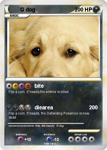 Pokemon G dog