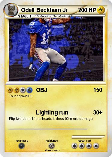 Pokemon Odell Beckham Jr