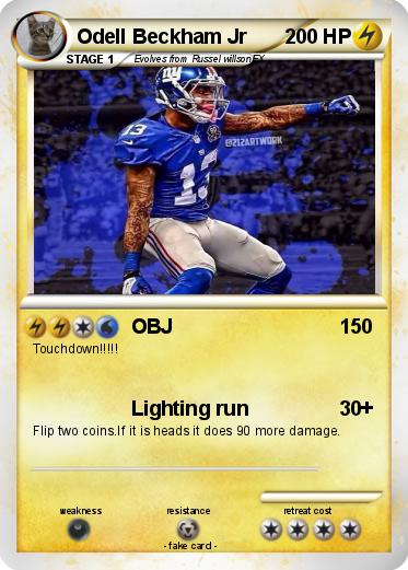Pokemon Odell Beckham Jr
