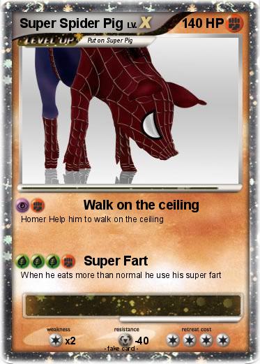 Pokemon Super Spider Pig