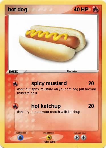 Pokemon hot dog