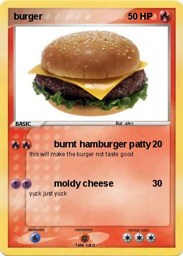 Pokemon burger