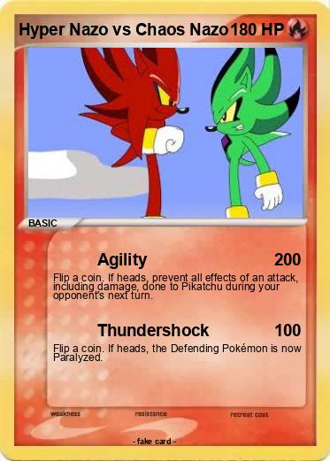 Pokemon Hyper Nazo vs Chaos Nazo