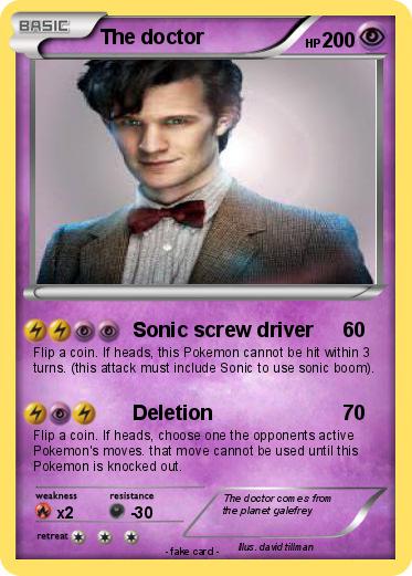Pokemon The doctor