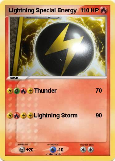 Pokemon Lightning Special Energy