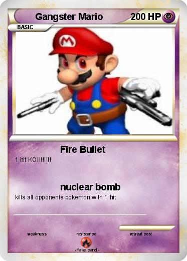 Pokemon Gangster Mario