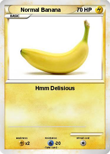 Pokemon Normal Banana