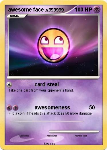 Pokemon awesome face