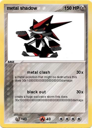 Pokemon metal shadow