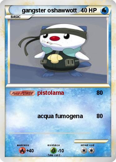 Pokemon gangster oshawwott
