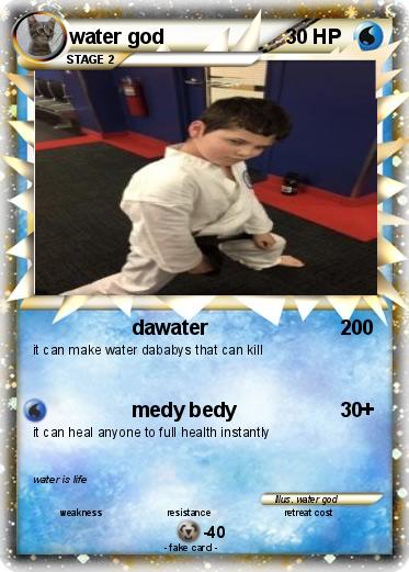Pokemon water god