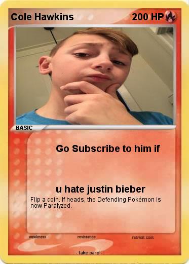 Pokemon Cole Hawkins