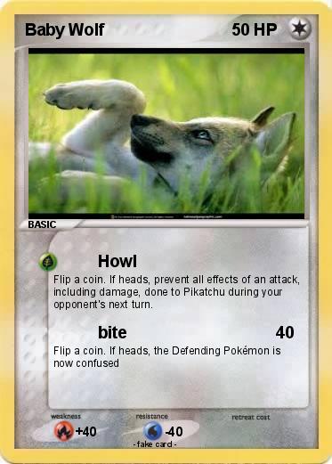 Pokemon Baby Wolf