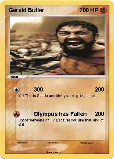 Pokemon Gerald Butler