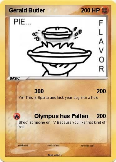 Pokemon Gerald Butler