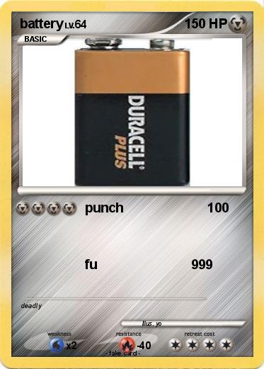 Pokemon battery