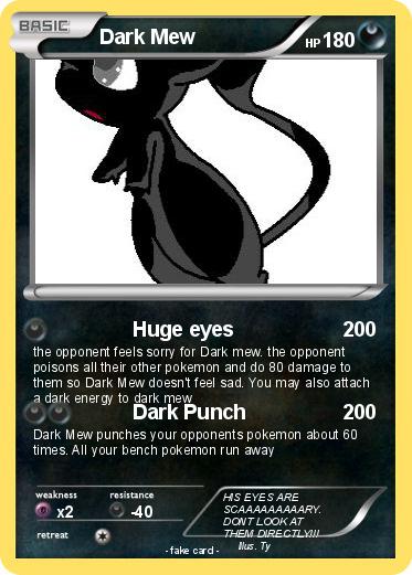 Pokemon Dark Mew