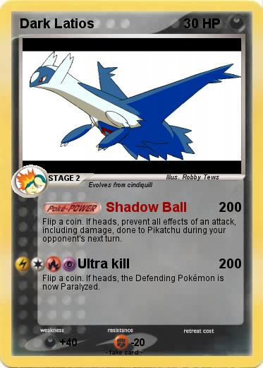 Pokemon Dark Latios
