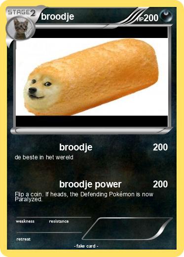 Pokemon broodje