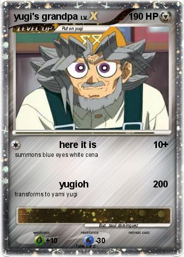Pokemon yugi's grandpa