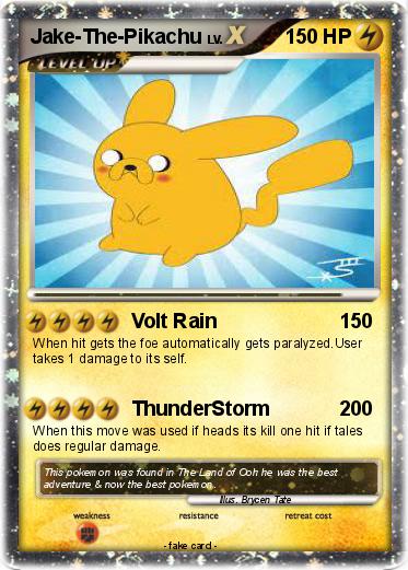 Pokemon Jake-The-Pikachu