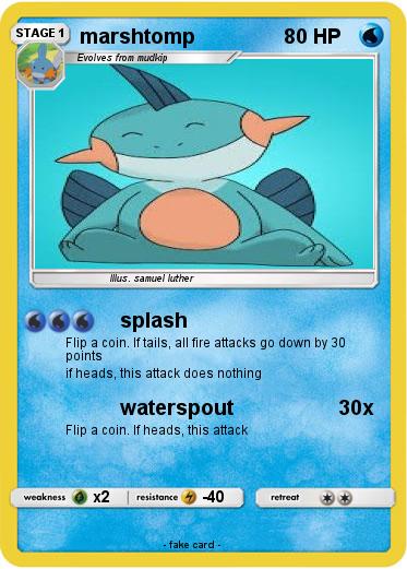 Pokemon marshtomp