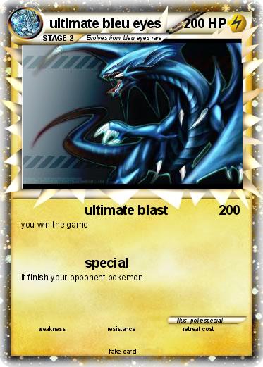 Pokemon ultimate bleu eyes