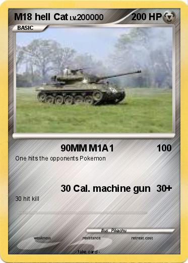 Pokemon M18 hell Cat