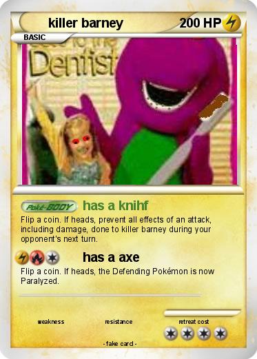 Pokemon killer barney