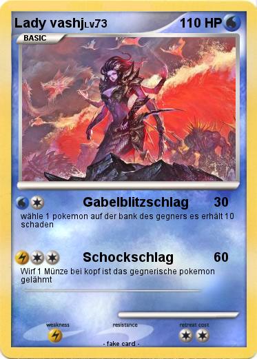 Pokemon Lady vashj