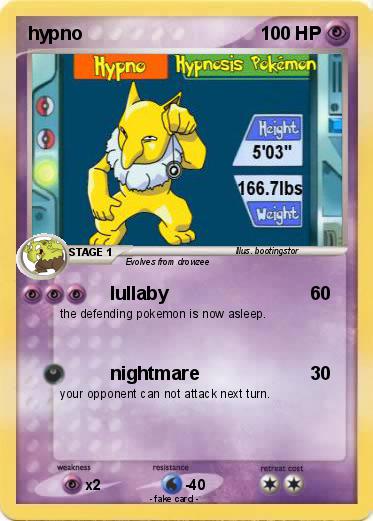 Pokemon hypno