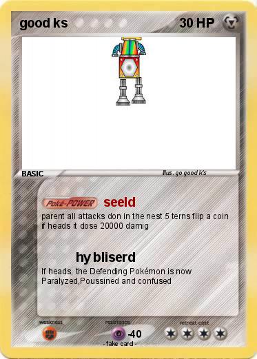 Pokemon good ks