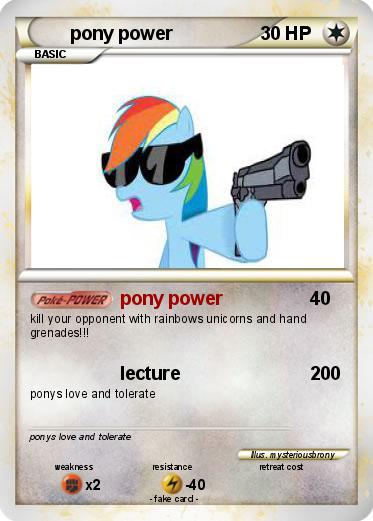 Pokemon pony power