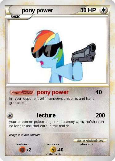 Pokemon pony power