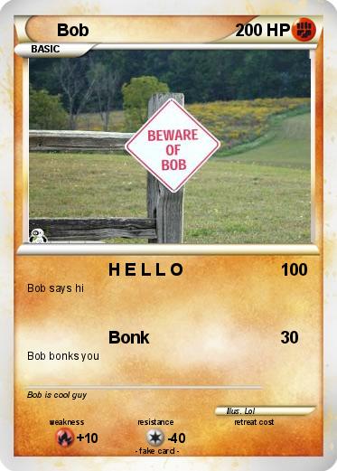 Pokemon Bob