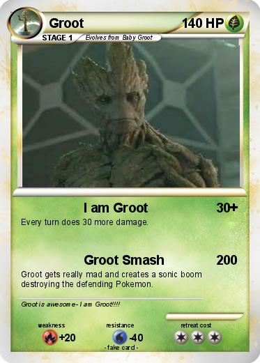 Pokemon Groot