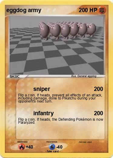 Pokemon eggdog army