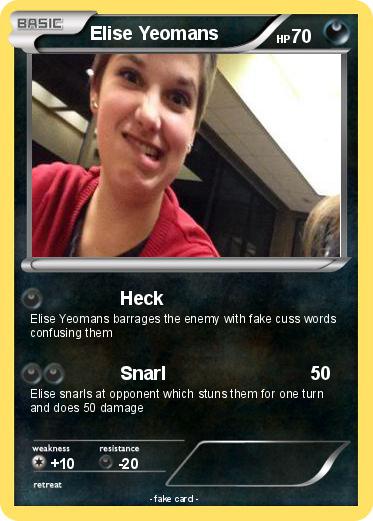 Pokemon Elise Yeomans